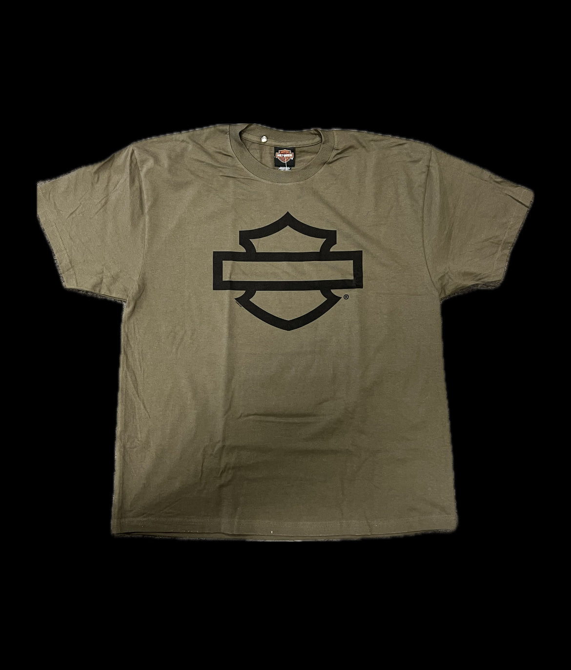 H-D B&S Outline Mns T Grape Leaf